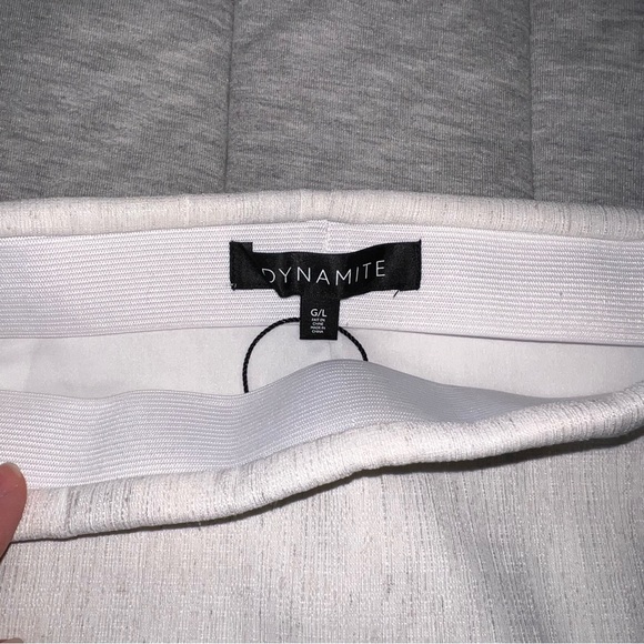 Dynamite Mini Asymmetrical Textured Skirt - Picture 4 of 4